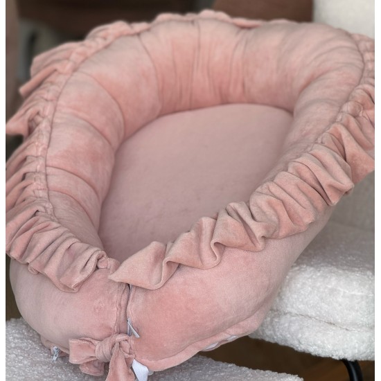 Βρεφική φωλίτσα Exclusive Coccon nude rose