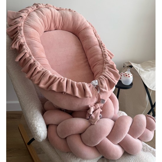 Βρεφική φωλίτσα Exclusive Coccon nude rose