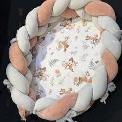 Βρεφική φωλίτσα με αποσπώμενη πλεξούδα Elf.01 