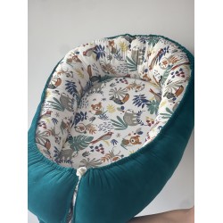 Βρεφική φωλίτσα Petrol safari 