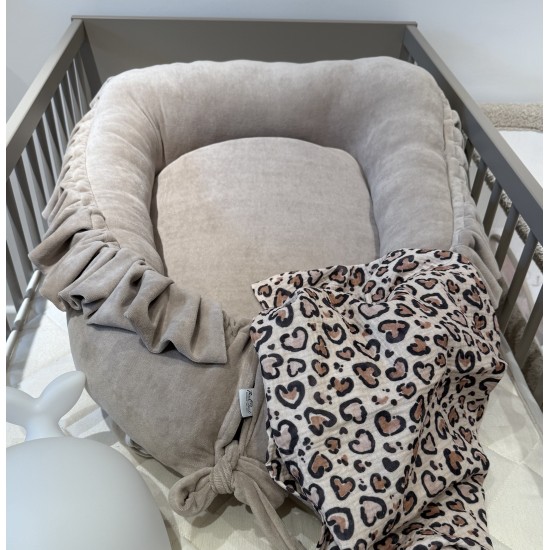 Βρεφική φωλίτσα Exclusive Coccon moca