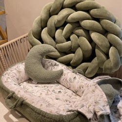 Βρεφική new born φωλίτσα Olive leaves