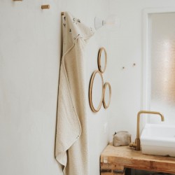 Βρεφική πετσέτα BATH CAPES GOOSE NATURAL 