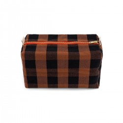VIC WASH BAGS BIG VICHY GINGER