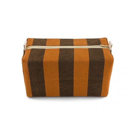 VIC WASH BAGS BIG STRIPES PECAN / NIGHT