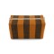 VIC WASH BAGS BIG STRIPES PECAN / NIGHT