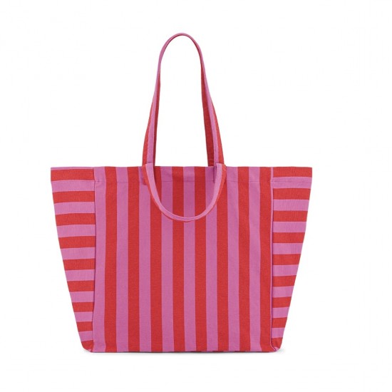 elisa tote bag red strikes