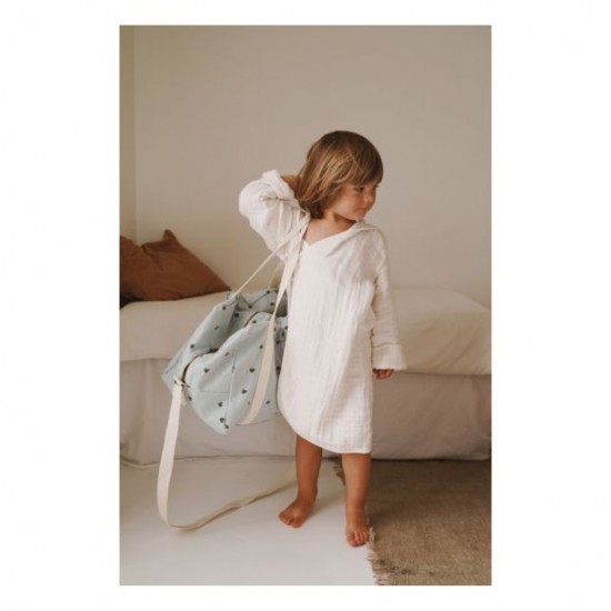 Changing Bag / Shoulder Bag Bowling bag light blue