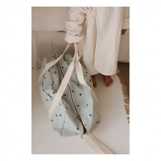 Changing Bag / Shoulder Bag Bowling bag light blue