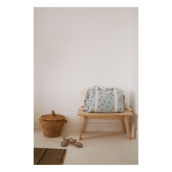 Changing Bag / Shoulder Bag Bowling bag light blue