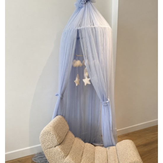 Τούλινη Παιδική Κουνουπιέρα baby blue