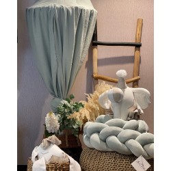 Διακοσμητική κουνουπιέρα οροφής Muslin mint pastel