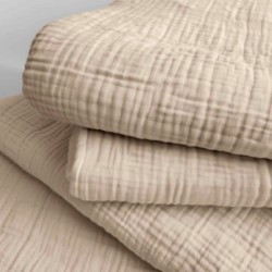 Κουρτινάκια κρεβατιού μοντεσσόρι Light beige 3.5m  