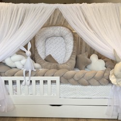 Κουνουπιέρα σκεπής White tulle 