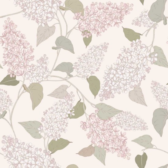 Παιδική ταπετσαρία Lilac Bush Wallpaper