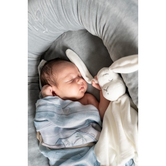 Βρεφικό αρκουδάκι παρηγοριάς White doudou