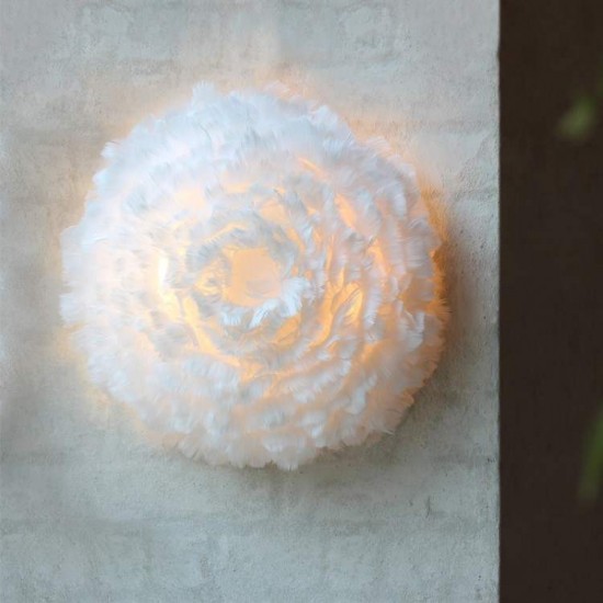 Φωτιστικό Οροφής ή Τοίχου με Πούπουλο EOS UP Λευκό Φ40 by UMAGE