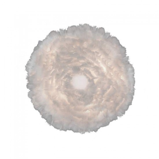 Φωτιστικό Οροφής ή Τοίχου με Πούπουλο EOS UP Λευκό Φ40 by UMAGE