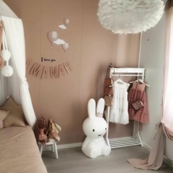 Φωτιστικό με Πούπουλο  Λευκό Φ45