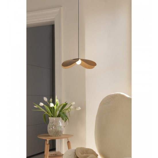 Κρεμαστό Φωτιστικό Ξύλινο Forget Me Not 