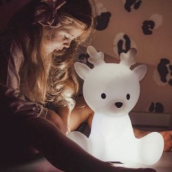 Φωτιστικό νυχτός ελαφάκι Fabian 30εκ. (λευκό) 