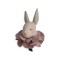 RABBIT LIGHT BEIGE IN A POWDER FLOWER