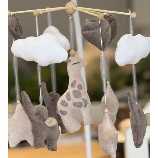 Κρεμαστό mobile κούνιας /λίκνου Safari III