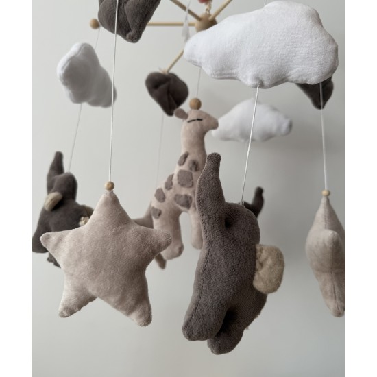 Κρεμαστό mobile κούνιας /λίκνου Safari III