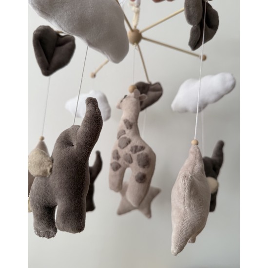 Κρεμαστό mobile κούνιας /λίκνου Safari III