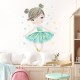 sticker | mint ballerina