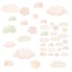 sticker | clouds beige