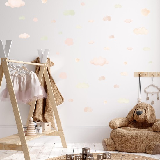 sticker | clouds beige
