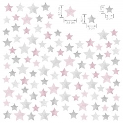 sticker | stars pink