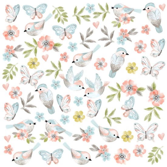 stickers | brown birds