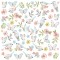 stickers | brown birds