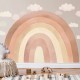 sticker | rainbow beige 