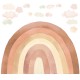 sticker | rainbow beige 