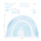 sticker | rainbow blue 