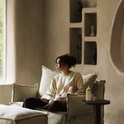 ΚΑΝΑΠΕΣ / ΚΑΡΕΚΛΑ – LINEN LOUNGER QUAX