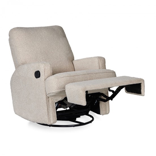 ΗΛΕΚΤΡΙΚΗ ΠΟΛΥΘΡΟΝΑ SWIVEL & GLIDING QUAX – TEDDY TAUPE