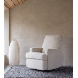 ΗΛΕΚΤΡΙΚΗ ΠΟΛΥΘΡΟΝΑ SWIVEL & GLIDING QUAX – TEDDY TAUPE