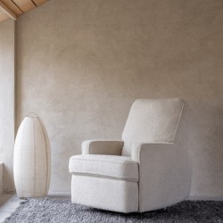 ΗΛΕΚΤΡΙΚΗ ΠΟΛΥΘΡΟΝΑ SWIVEL & GLIDING QUAX – TEDDY TAUPE