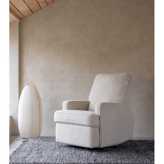 ΗΛΕΚΤΡΙΚΗ ΠΟΛΥΘΡΟΝΑ SWIVEL & GLIDING QUAX – TEDDY TAUPE