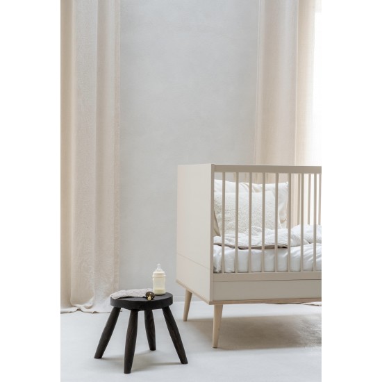 ΠΡΟ-ΕΦΗΒΙΚΟ ΚΡΕΒΑΤΙ 70×140 ”FLOW” WHITE & OAK