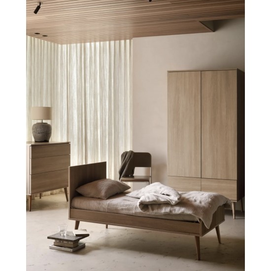 ΠΡΟ-ΕΦΗΒΙΚΟ ΚΡΕΒΑΤΙ 70×140 ”FLOW” honey ash