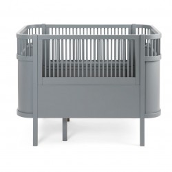 ΠΡΟ-ΕΦΗΒΙΚΟ ΚΡΕΒΑΤΙ SEBRA BABY & JR. CLASSIC GREY