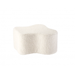 Cream White Cloud Pouffe