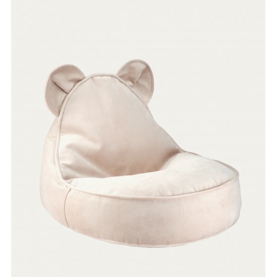 Dusty Beige Bear Beanbag