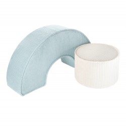 Peppermint Green Pouffe Set