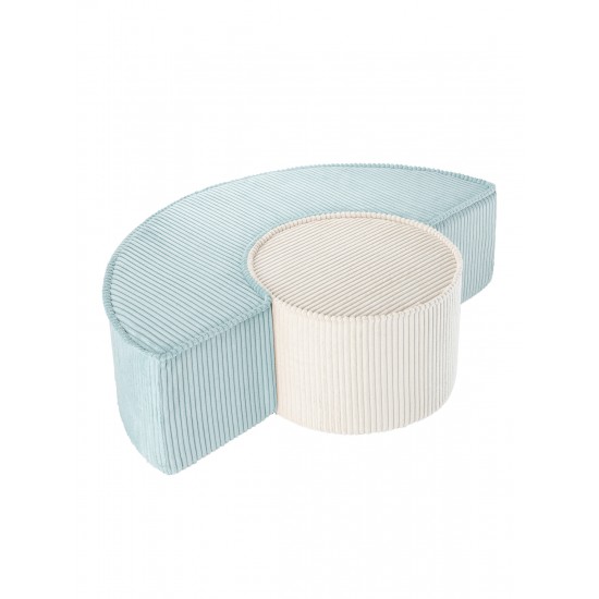 Peppermint Green Pouffe Set